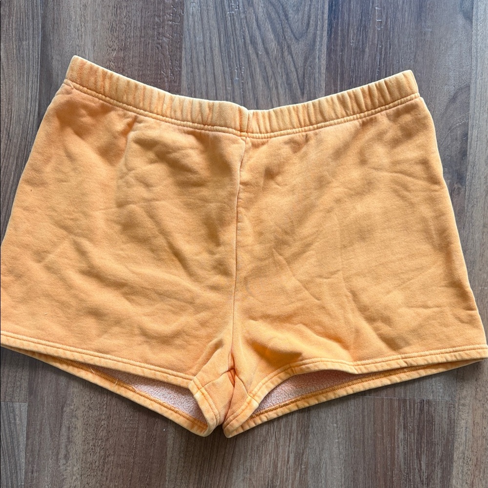 TNA Women's Athletic Shorts in Vibrant Orange